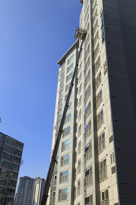 거제사다리차스카이차