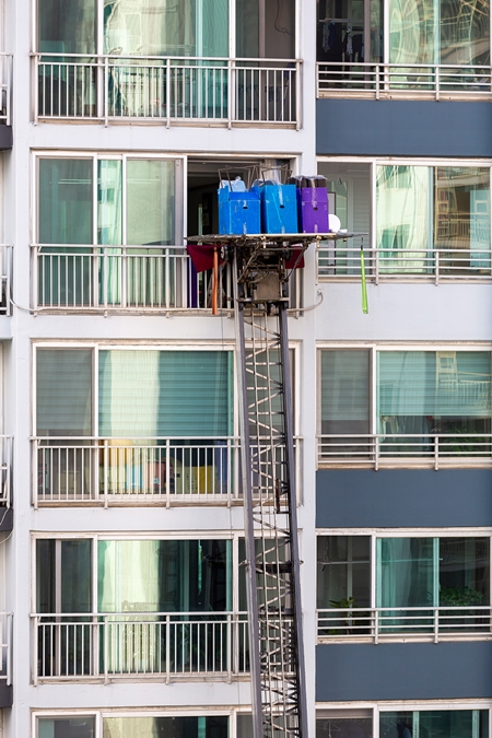 거제사다리차스카이차