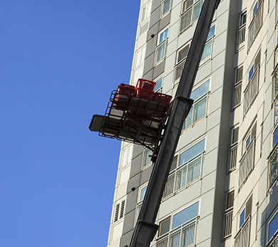 거제사다리차스카이차